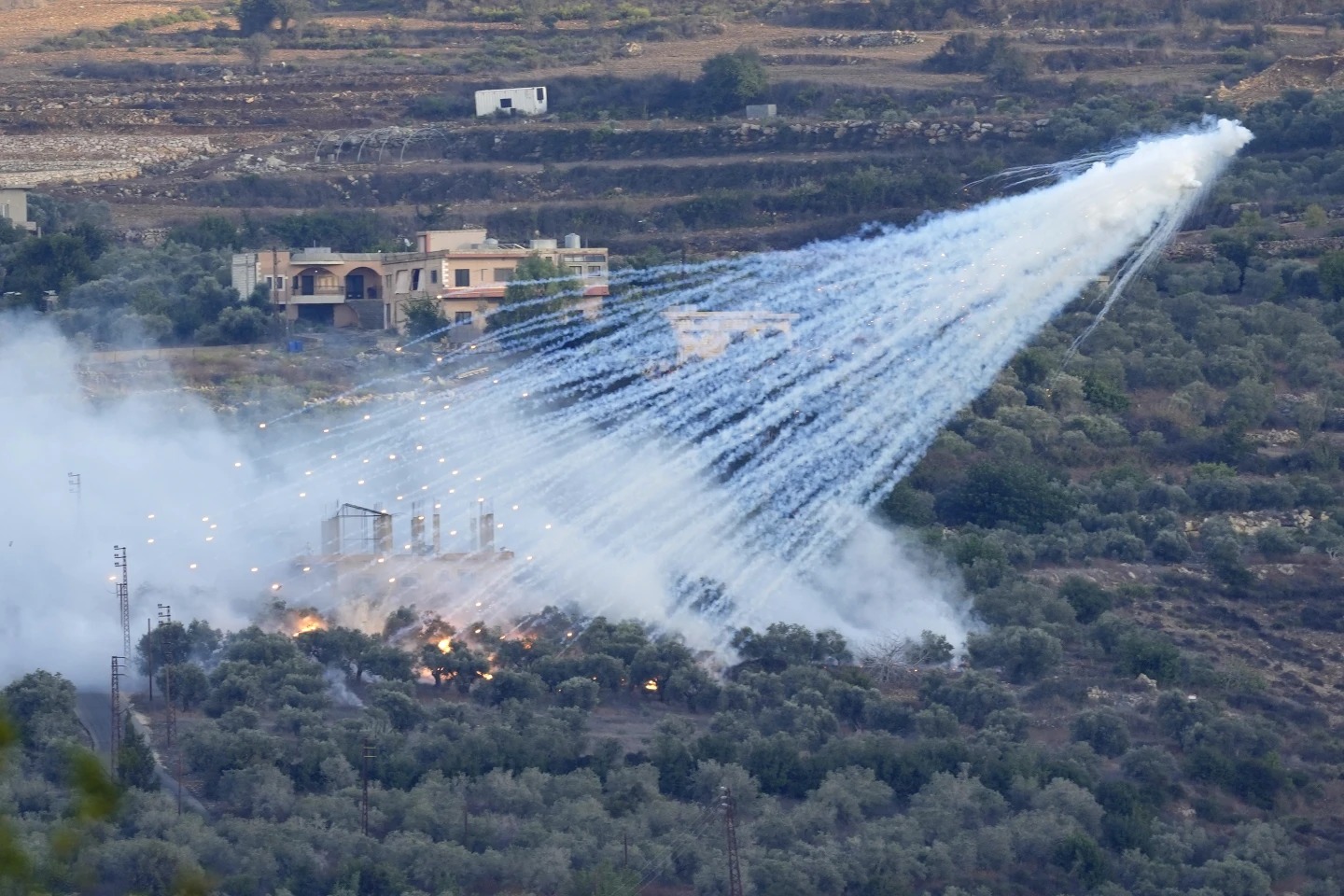 Israel and Hezbollah trade heavy fire before pulling back, jolting a region braced for war